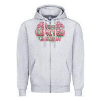 Heather Grey i am limited edition Zipper Hoodie - MaliasSmallBusiness