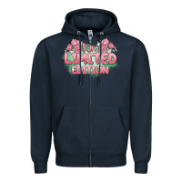 Navy i am limited edition Zipper Hoodie - MaliasSmallBusiness