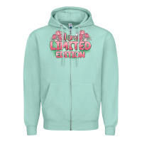 Seafoam i am limited edition Zipper Hoodie - MaliasSmallBusiness