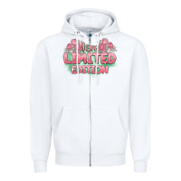White i am limited edition Zipper Hoodie - MaliasSmallBusiness