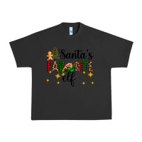 Pigment Black santa's favorite elf Urban Heavy Tee - AdoDesignShop