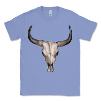Colony Blue bullskull Classic Tee - Artiststas
