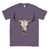Lavender bullskull Classic Tee - Artiststas