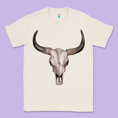 Bullskull Classic Tee Designed By Artiststas