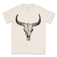 Natural bullskull Classic Tee - Artiststas