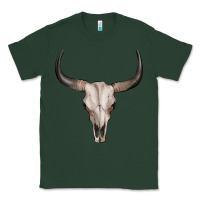 Sports Green bullskull Classic Tee - Artiststas