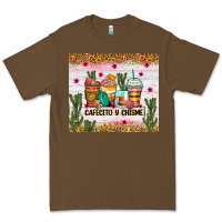 Cacao Cafecito y chisme coffee cups Premium Tee - Zillion Design Studio