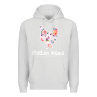 Dove Grey Chicken Mama Premium Hoodie - Bettercallsaul