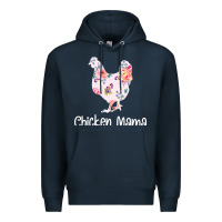 Navy Chicken Mama Premium Hoodie - Bettercallsaul