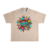 French Oak racing sunflower Urban Heavy Tee - AdoDesignShop