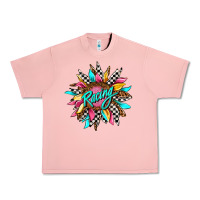 Salmon racing sunflower Urban Heavy Tee - AdoDesignShop