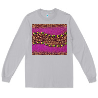 Moon Dust mardi gras  leopard pink glitter bead Long Sleeve Tee - BarkalooDesign