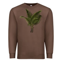 Chestnut palm tree Premium Sweatshirt - LillyAllenDesigns