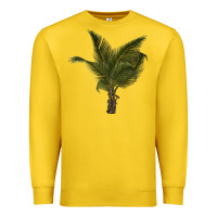 Lemon palm tree Premium Sweatshirt - LillyAllenDesigns