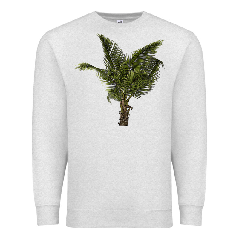 Palm Tree Premium Sweatshirt by LillyAllenDesigns | Teevron