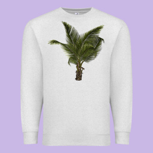 Palm Tree Premium Sweatshirt Designed By Lillyallendesigns