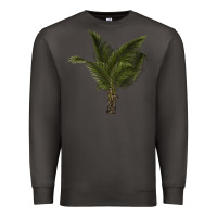 Smoke palm tree Premium Sweatshirt - LillyAllenDesigns