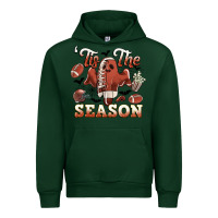 Forest Green tis the season football halloween Urban Hoodie - CowGirlArtShop