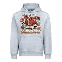 Heather Grey tis the season football halloween Urban Hoodie - CowGirlArtShop