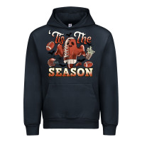 Navy tis the season football halloween Urban Hoodie - CowGirlArtShop