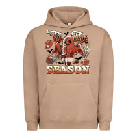Pigment Burro tis the season football halloween Urban Hoodie - CowGirlArtShop