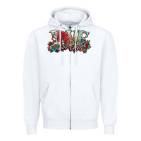 White love like jesus roses Zipper Hoodie - NancyCooperArtShop