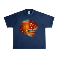 Navy fall patch Urban Heavy Tee - JahusDesignShop