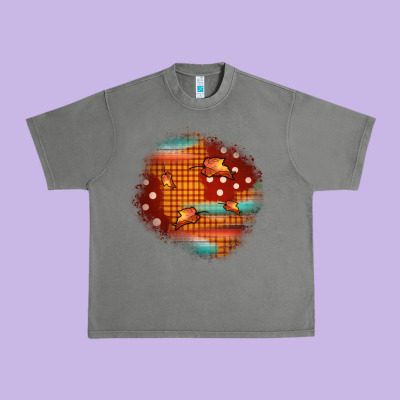 Fall Patch Urban Heavy Tee Designed By Jahusdesignshop