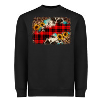 Black christmas background Heavyweight Sweatshirt - JahusDesignShop