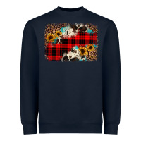 Navy christmas background Heavyweight Sweatshirt - JahusDesignShop