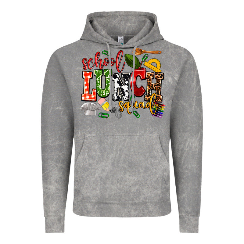 School Lunch Squad Vintage Hoodie by AdoDesignShop | Teevron