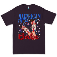 Plum American babe 4th july Premium Tee - texasbilliewilder