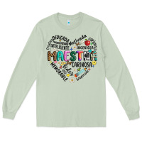 Matcha retro maestra word Long Sleeve Tee - JahusDesignShop