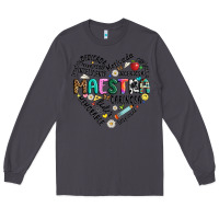 Smoke retro maestra word Long Sleeve Tee - JahusDesignShop