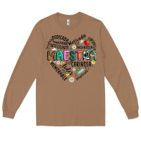 Toasted Coconut retro maestra word Long Sleeve Tee - JahusDesignShop
