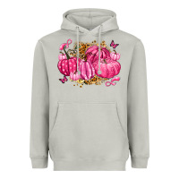 Moon Dust breast cancer awareness pink pumpkins Heavyweight Hoodie - LillyAllenDesigns
