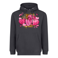 Smoke breast cancer awareness pink pumpkins Heavyweight Hoodie - LillyAllenDesigns