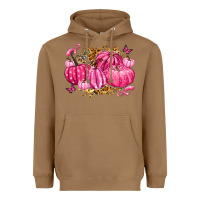 Toasted Coconut breast cancer awareness pink pumpkins Heavyweight Hoodie - LillyAllenDesigns