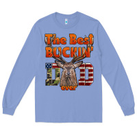 Colony Blue The Best Bucking Dad Ever Long Sleeve Tee - LillyAllenDesigns