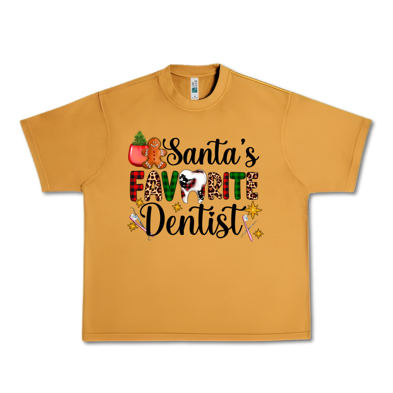 Santa's Favorite Dentist Urban Heavy Tee by AdoDesignShop | Teevron
