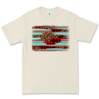 Bone leopard serape background Premium Tee - BarkalooDesign