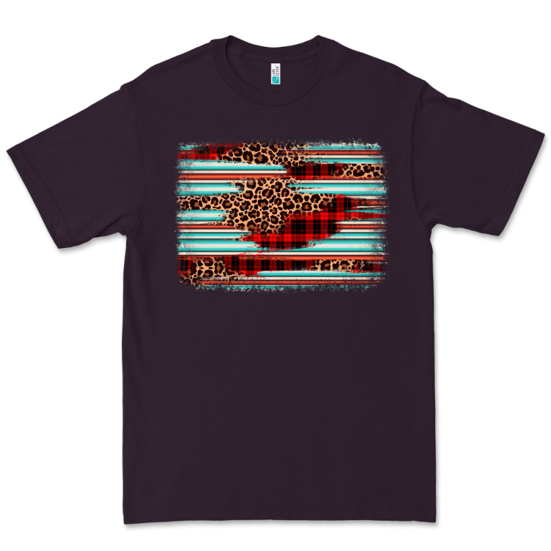 Leopard Serape Background Premium Tee by BarkalooDesign | Teevron