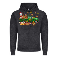 Vintage Black santa fuel   cookies truck Vintage Hoodie - AdoDesignShop