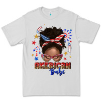 Dove Grey American babe afro messy bun Premium Tee - texasbilliewilder