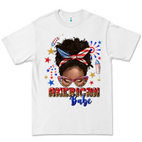 White American babe afro messy bun Premium Tee - texasbilliewilder