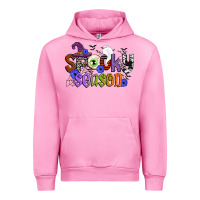 Fuchsia Pink spooky season Urban Hoodie - CowGirlArtShop
