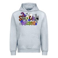Heather Grey spooky season Urban Hoodie - CowGirlArtShop