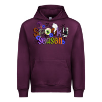 Mauve Wine spooky season Urban Hoodie - CowGirlArtShop
