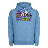 Pigment Pebble Blue spooky season Urban Hoodie - CowGirlArtShop