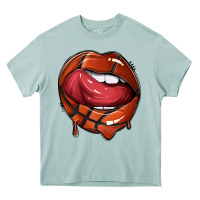 Arona sports lips basketball Heavy Core Tee - texasbilliewilder